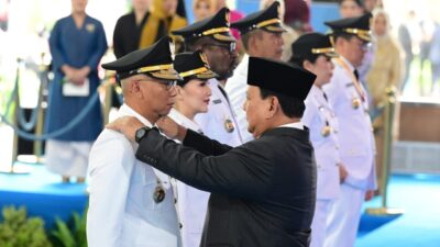Presiden Prabowo Subianto Resmi Melantik Rahmat Mirzani Djausal dan Jihan Nurlela sebagai Gubernur dan Wakil Gubernur Lampung Periode 2025-2030