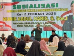 Anggota DPRD Lampung Gelar Sosialisasi Pancasila di Lampung Tengah