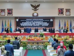 DPRD Lampung Gelar Rapat Paripurna Dalam Rangka Pidato Sambutan Gubernur Lampung Periode 2025