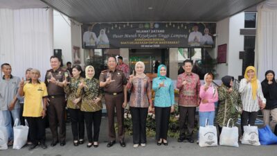 Wagub Jihan Buka Pasar Murah Ramadan yang Diinisiasi Kejaksaan Tinggi Lampung