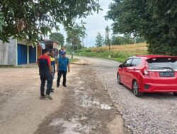 BMBK Lampung Gerak Cepat Perbaiki Jalan Depan Pemda Pesawaran