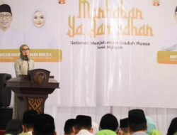 Wagub Jihan Nurlela Safari Ramadan di Seputih Mataram, Lampung Tengah