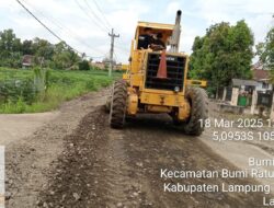 Update Progress Perbaikan Ruas Jalan Wates – Metro