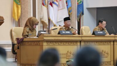Gubernur Rahmat Mirzani Djausal Sampaikan Visi dalam Briefing Perdana di Pemerintah Provinsi Lampung
