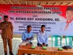 Bowo: Pancasila Bukan Sekadar Semboyan, Tetapi Harus Menjadi Pedoman Dalam Kehidupan Sehari-hari.