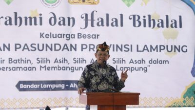 Gubernur Mirza Apresiasi Kontribusi Warga Pasundan di Provinsi Lampung dalam Mendorong Kemajuan Pembangunan dan Peningkatan SDM