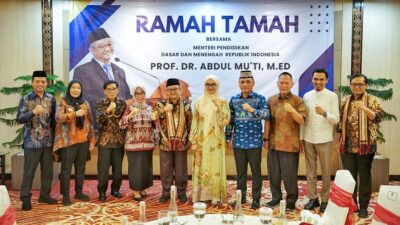 Mendikdasmen Abdul Mu’ti Lakukan Kunjungan Kerja dan Ramah Tamah di Provinsi Lampung