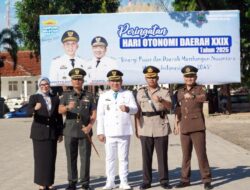 Wabup Syaiful Pimpin Upacara Hari Otonomi Daerah ke-XXIX di Kalianda