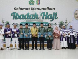 Gubernur Mirza Lepas Keberangkatan Kloter Pertama Jemaah Haji Lampung Tahun 2025
