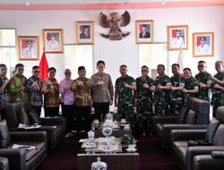 Audiensi dengan Bupati Egi, Dandim 0421/LS Siap Bersinergi Wujudkan Lampung Selatan Maju