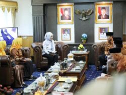 Wagub Jihan Nurlela Terima Kunjungan Pengurus PWRI Lampung