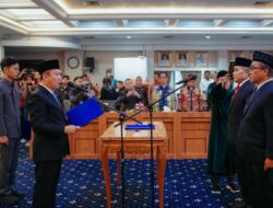 Pelantikan Pimpinan Tinggi Pratama, Pemprov Lampung Harapkan Kepemimpinan yang Adaptif dan Solutif