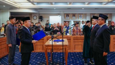 Pelantikan Pimpinan Tinggi Pratama, Pemprov Lampung Harapkan Kepemimpinan yang Adaptif dan Solutif