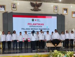 PMI Lampung Tengah Resmi Dilantik, Siap Perkuat Misi Kemanusiaan