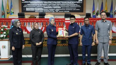 Rapat Paripurna Penyampaian Raperda Pertanggungjawaban Pelaksanaan APBD Tahun Anggaran 2024