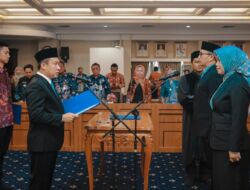 Pelantikan Pejabat Eselon II, Pemprov Lampung Tegaskan Komitmen Pelayanan Publik