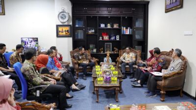 Sekdaprov Lampung Bersama BPKP Dorong Pendampingan Pengawasan Keuangan Daerah