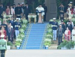 Menteri Nusron dan Wamen Ossy Ikuti Seluruh Rangkaian Upacara HUT RI ke-80