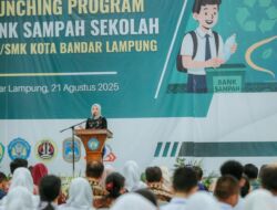 Pemprov Lampung Luncurkan Program Bank Sampah Sekolah SMA/SMK Kota Bandar Lampung