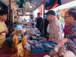 Gubernur Mirza Temukan Harga Minyak Goreng Lebih Tinggi dari HET di Pasar Natar