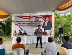 Ariesman Akbar Gelar Sosialisasi Pembinaan Idiologi Pancasila di GSG Permata biru