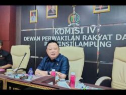 Komisi IV : Empat Skema Program Penangulangan Pengairan Lampung