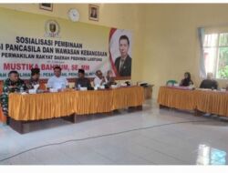 Mustika Bahrum Sosialisasikan Pancasila di Hadapan Warga Paguyuban Waylima Pesawaran