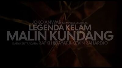 Kapan Film Legenda Kelam Malin Kundang Tayang?