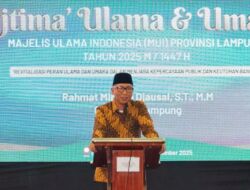 Gubernur Mirza Tegaskan Sinergi Ulama dan Umara Jadi Kunci Keutuhan Bangsa