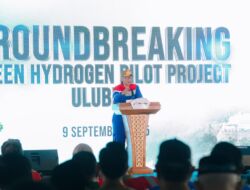 Ground Breaking Pembangunan Pabrik Percontohan Green Hydrogen Project Pertamina Geothermal Energy