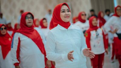 Batin Wulan Ajak Warga Bergerak dan Hidup Sehat