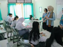 Wagub Jihan Tinjau Try Out UTBK dan Program Lingkungan di SMAN 5 Bandar Lampung