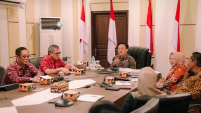 Sekdaprov Marindo Kurniawan Pimpin Rapat Persiapan Pelatihan Kepemimpinan Nasional II Tahun 2026