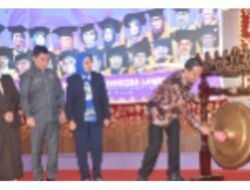 Ketua Komisi V DPRD Lampung Hadiri Gelar Wicara Guru Besar FKIP Unila Dies Natalis ke-58