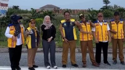 Lesty Putri Utami Tinjau Ruas Jalan Korpri-Purwotani