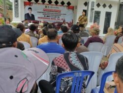 Reza Berawi Sosialisasikan Pembinaan Ideologi Pancasila di Poncokresno