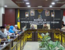 Komisi V DPRD Lampung Terima Audiensi dari Forum Lampung Anti-LGBT