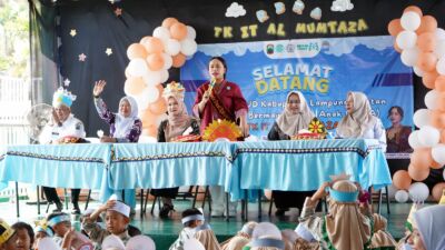 TK di Lampung Selatan Didorong “Naik Kelas”, Zita Anjani Tunjuk Al-Mumtaza sebagai Role Model