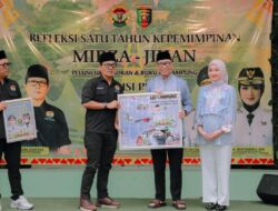 Mirza-Jihan Hadiri Peluncuran Koran IJP dan Buku Refleksi Satu Tahun Kepemimpinan