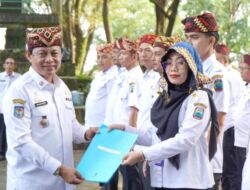 56 Pejabat Dilantik di Lokasi Wisaya Way Belerang