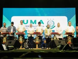 Gubernur Mirza Buka Festival UMKM dan Pasar 1001 Malam di Lampung Timur