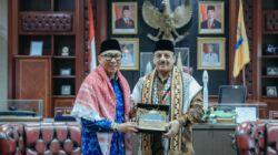Gubernur Rahmat Mirzani Djausal Terima Kunjungan Kehormatan Duta Besar Palestina