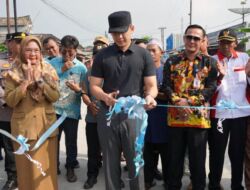 Bupati Egi Resmikan Akses Bumi Daya-Trimomukti