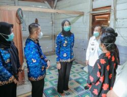 Wagub Jihan Nurlela Tinjau Langsung Rumah Penyintas TBC di Tulang Bawang
