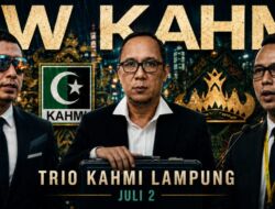 Trio Emas Pimpin KAHMI Lampung
