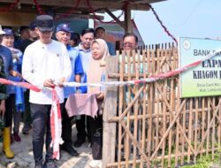 Bupati Egi Resmikan Bank Sampah Lapah Khagom Jejama