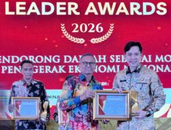 Bupati Egi Raih Top Regional Leader Awards 2026