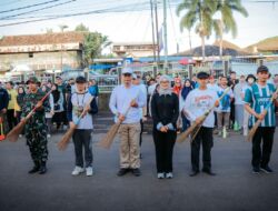 Wagub Jihan Nurlela Pimpin Aksi Bersih-Bersih di Kawasan Pasar Raya Lebak Budi dan Pasar Pasir Gintung