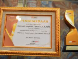 Lampung Torehkan Prestasi Nasional, Gubernur Mirza Raih Penghargaan Pemimpin Daerah Inspiratif Sektor Pertanian