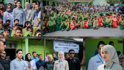 Pastikan Berjalan Optimal, Wapres Gibran Tinjau Program Makan Bergizi di Lampung Timur